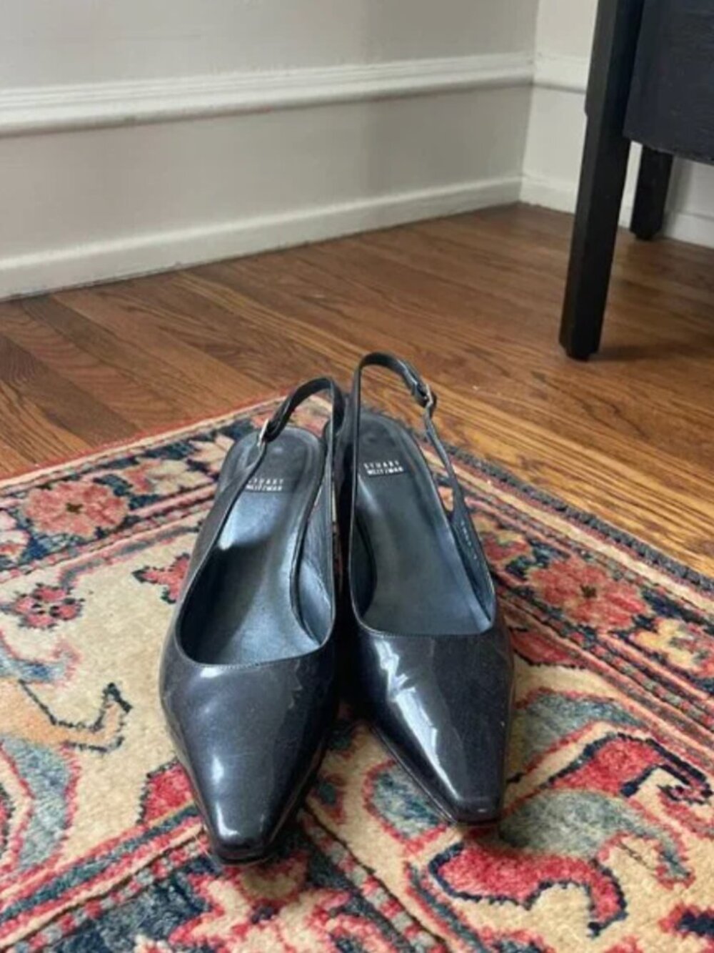 Vintage Stuart Weitzman slingback kitten heels